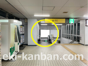 近鉄／近鉄八尾駅／／№65駅看板・駅広告、写真1