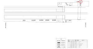 近鉄／弥刀駅／／№33駅看板・駅広告、位置図