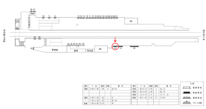 近鉄／長瀬駅／／№50駅看板・駅広告、位置図