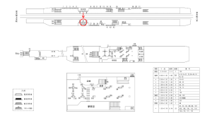 近鉄／近鉄八尾駅／／№35駅看板・駅広告、位置図