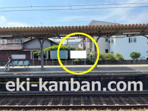 近鉄/弥刀駅//№8駅看板・駅広告、写真2