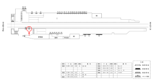 近鉄／長瀬駅／／№60駅看板・駅広告、位置図