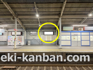 近鉄／近鉄八尾駅／／№5駅看板・駅広告、写真2