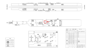 近鉄／近鉄八尾駅／／№94駅看板・駅広告、位置図