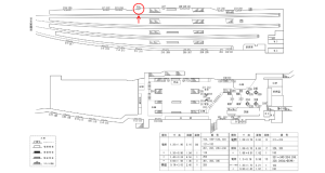 近鉄／近鉄奈良駅／／№226駅看板・駅広告、位置図