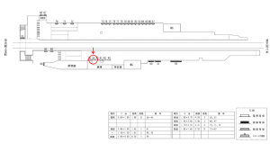 近鉄／長瀬駅／／№39駅看板・駅広告、位置図