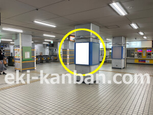 近鉄／近鉄八尾駅／／№93駅看板・駅広告、写真2