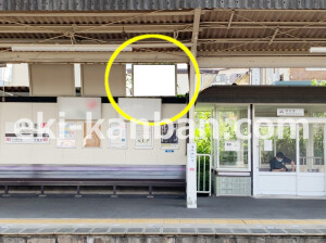 近鉄／菖蒲池駅／／№18駅看板・駅広告、写真2