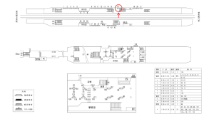 近鉄／近鉄八尾駅／／№16駅看板・駅広告、位置図