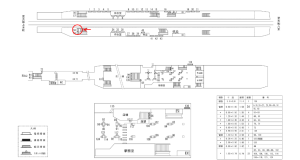 近鉄／近鉄八尾駅／／№58駅看板・駅広告、位置図