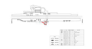 近鉄／菖蒲池駅／／№64駅看板・駅広告、位置図
