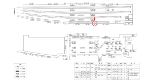 近鉄／近鉄奈良駅／／№206駅看板・駅広告、位置図