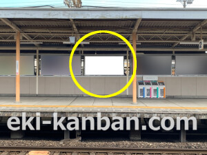 近鉄/新大宮駅//№105駅看板・駅広告、写真2