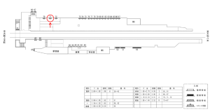 近鉄／長瀬駅／／№71駅看板・駅広告、位置図