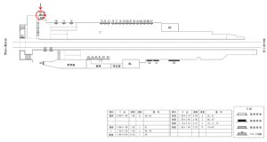 近鉄／長瀬駅／／№66駅看板・駅広告、位置図