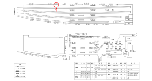 近鉄／近鉄奈良駅／／№224駅看板・駅広告、位置図