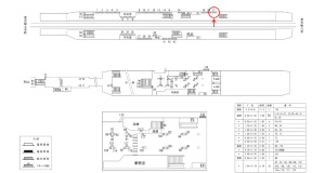 近鉄／近鉄八尾駅／／№21駅看板・駅広告、位置図