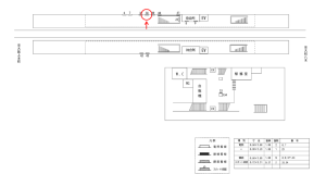 近鉄／久宝寺口駅／／№38駅看板・駅広告、位置図