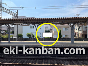 近鉄／弥刀駅／／№4駅看板・駅広告、写真2