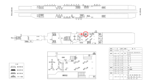 近鉄／近鉄八尾駅／／№66駅看板・駅広告、位置図