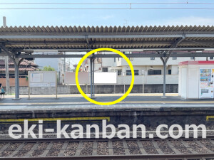 近鉄／弥刀駅／／№15駅看板・駅広告、写真2