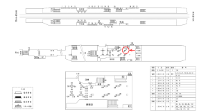 近鉄／近鉄八尾駅／／№82駅看板・駅広告、位置図