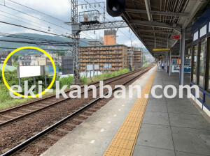 近鉄／東生駒駅／／№44駅看板・駅広告、写真2