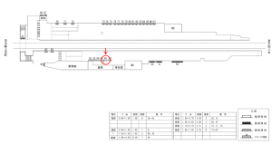近鉄／長瀬駅／／№42駅看板・駅広告、位置図