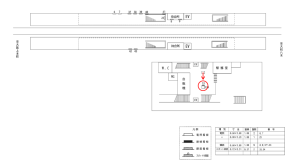 近鉄/久宝寺口駅//№33駅看板・駅広告、位置図