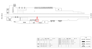 近鉄／長瀬駅／／№43駅看板・駅広告、位置図
