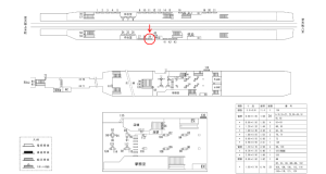近鉄／近鉄八尾駅／／№39駅看板・駅広告、位置図