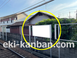 近鉄／弥刀駅／／№9駅看板・駅広告、写真1