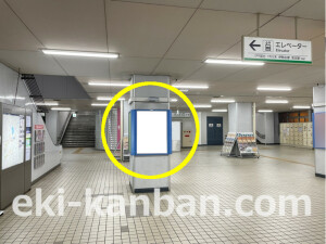 近鉄／近鉄八尾駅／／№84駅看板・駅広告、写真2