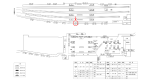 近鉄／近鉄奈良駅／／№210駅看板・駅広告、位置図