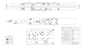 近鉄／近鉄八尾駅／／№34駅看板・駅広告、位置図