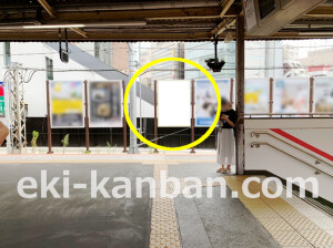 近鉄／大和西大寺駅／／№135駅看板・駅広告、写真2