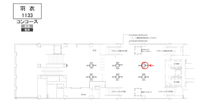 南海／羽衣駅／／№5206駅看板・駅広告、位置図