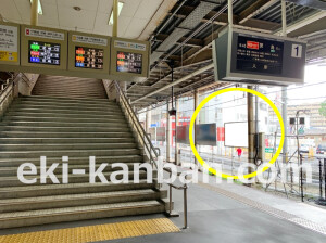 近鉄／大和西大寺駅／／№19駅看板・駅広告、写真2