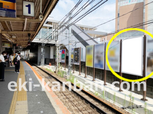 近鉄／大和西大寺駅／／№138駅看板・駅広告、写真1