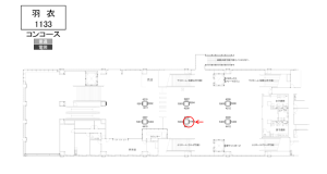 南海／羽衣駅／／№5404駅看板・駅広告、位置図