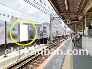 近鉄／大和西大寺駅／／№140駅看板・駅広告、写真1