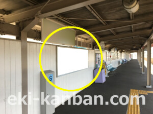 南海／北助松駅／／№4203駅看板・駅広告、写真2