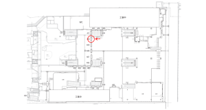 近鉄／大和西大寺駅／／№410駅看板・駅広告、位置図