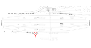 近鉄／大和西大寺駅／／№503駅看板・駅広告、位置図