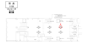 南海/羽衣駅//№4209駅看板・駅広告、位置図