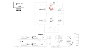 南海/堺駅//№5201駅看板・駅広告、位置図