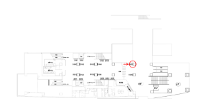 南海／泉大津駅／／№5105駅看板・駅広告、位置図