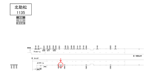 南海/北助松駅//№4405駅看板・駅広告、位置図