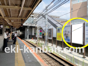 近鉄／大和西大寺駅／／№137駅看板・駅広告、写真1