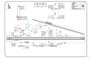 阪急　塚口駅／／№603、位置図